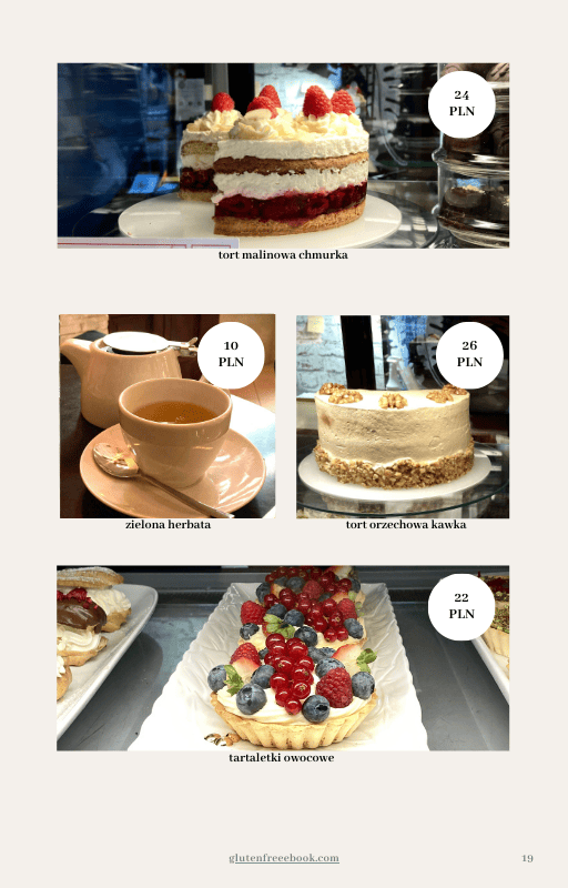 screen zdjęć w ebooku kraków bez glutenu