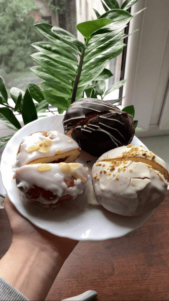 Bezglutenowe pączki Putka z różnymi nadzieniami na Tłusty Czwartek