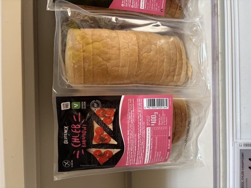 IMG_6758 Jasny bezglutenowy Chleb Kanapkowy Glutenex 400 g