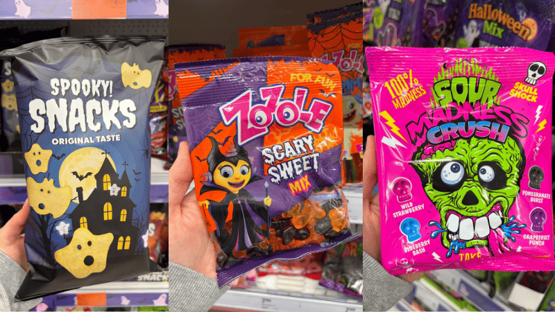 halloween Halloweenowe słodycze i przekąski – Spooky Snacks, Zozole Scary Sweet Mix i Sour Madness Crush